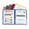 C-Line Products Classroom Connector Folders, Assorted, 6PK 32010 - alternate 1